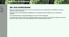 Desktop Screenshot of aod-ibc.femplaza.nl