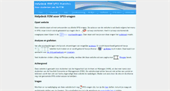Desktop Screenshot of helpdeskspss.femplaza.nl